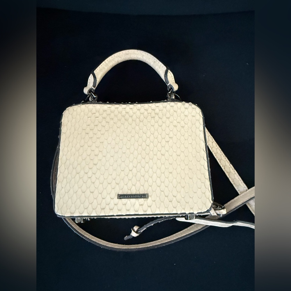 Rebecca Minkoff Box Snake Embossed Bag - Picture 9 of 11